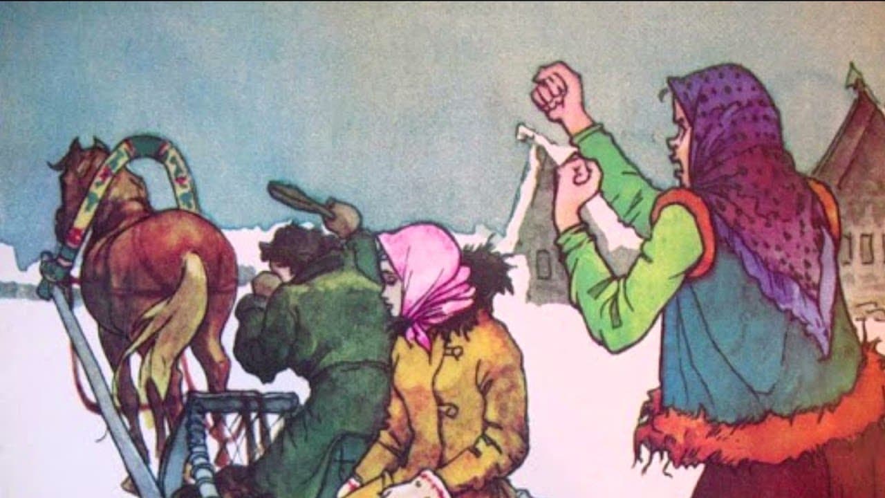 "Daughter and stepdaughter" folk tale (Beginner Russian Comprehensible Input)