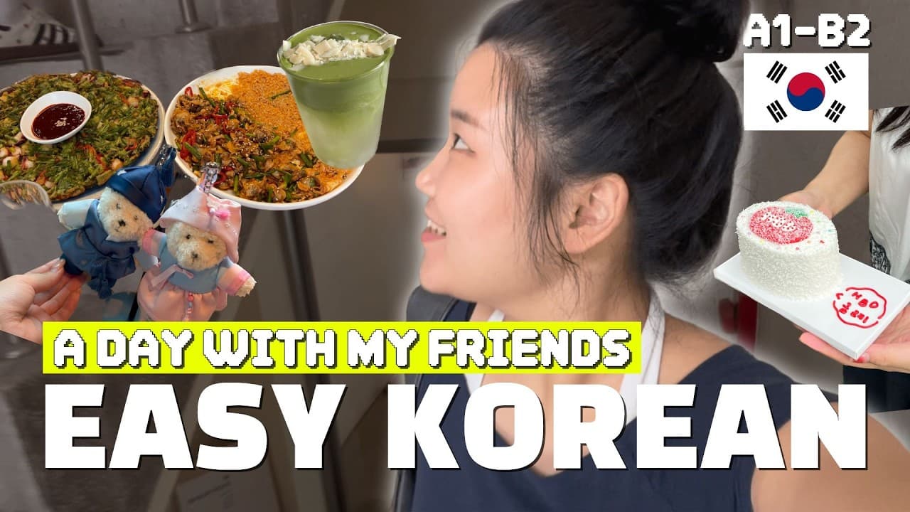 SUB) This Is How Korean Girls in Their 20s Hang Out🇰🇷 | Easy Korean Listening & Comprehensible Input