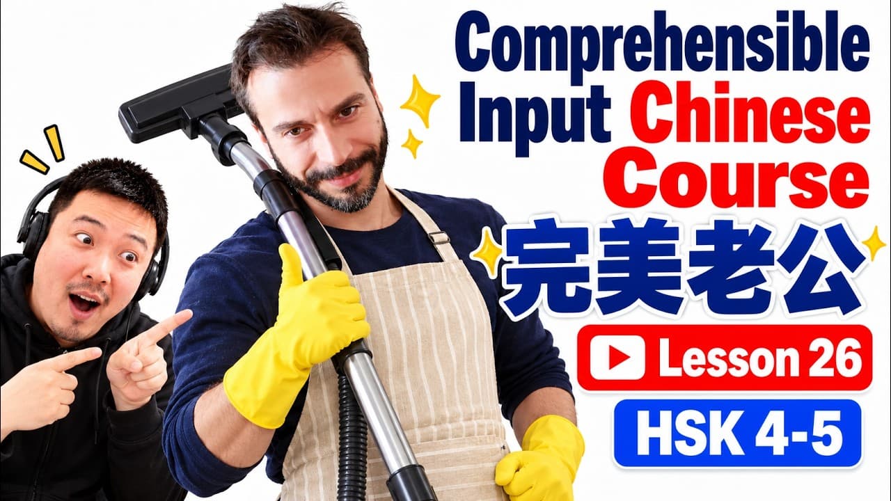 The Perfect Husband? | Comprehensible Input Chinese Lesson 26 | HSK 4–5