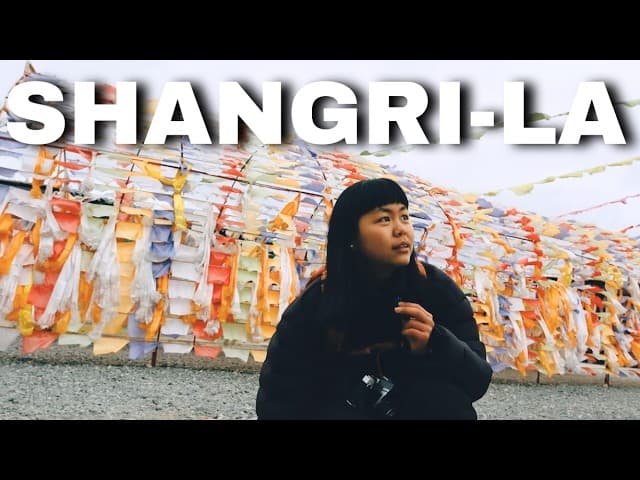 Chinese Vlog｜跟我一起去云南香格里拉旅游！（中英字幕）