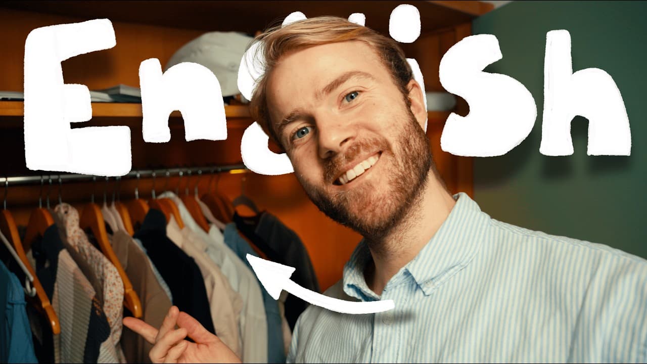 Learn English Clothes Vocabulary (B1-B2) | Comprehensible Input