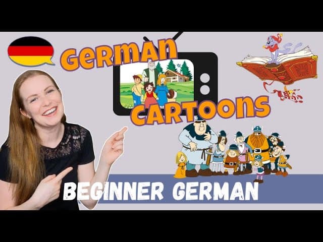German Cartoons I Used To Watch│Beginner German