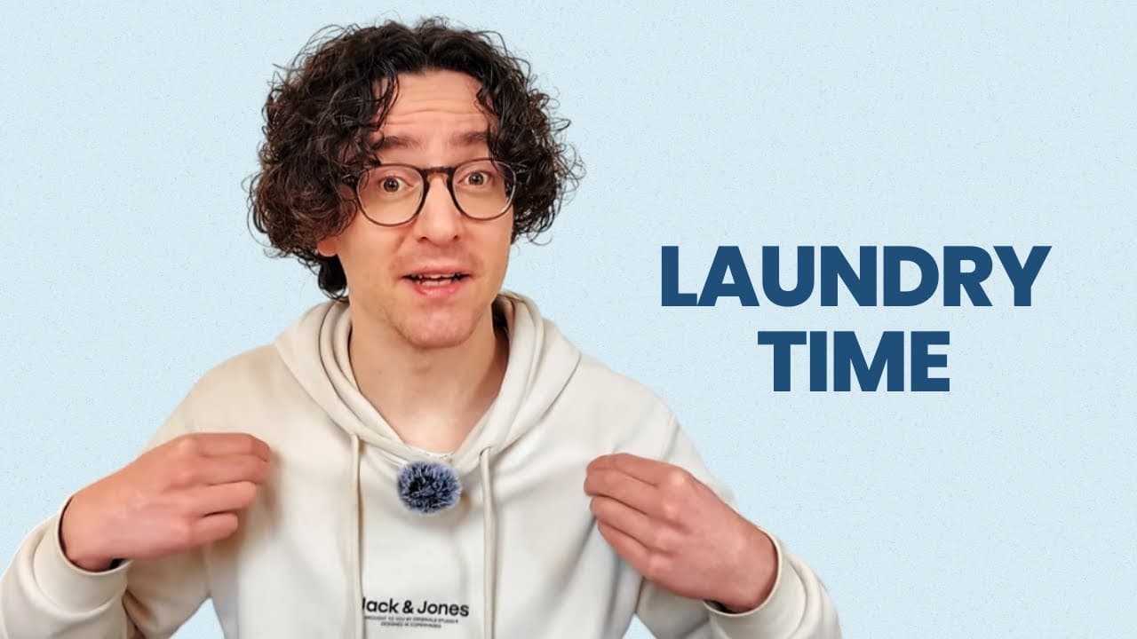 Laundry time – Complete beginner French (Comprehensible Input)