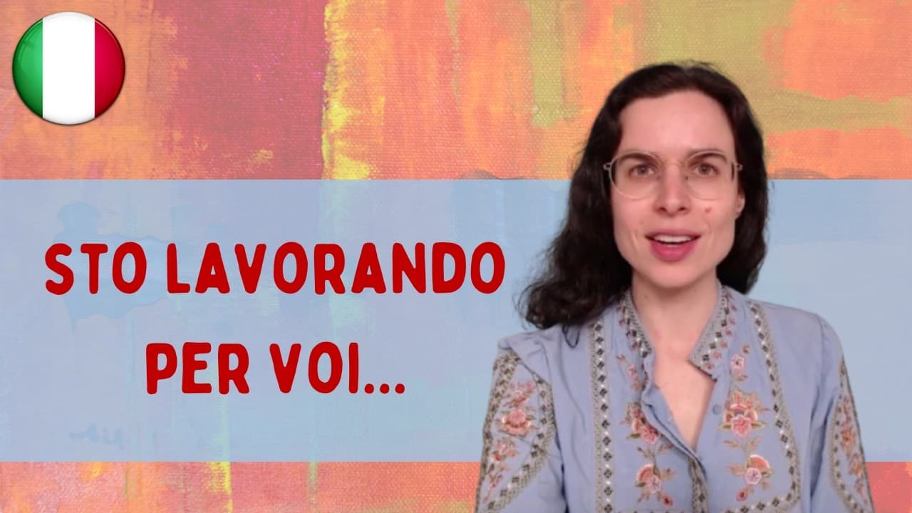 Sto lavorando per voi! || Podcast in italiano semplice || Episodio 209