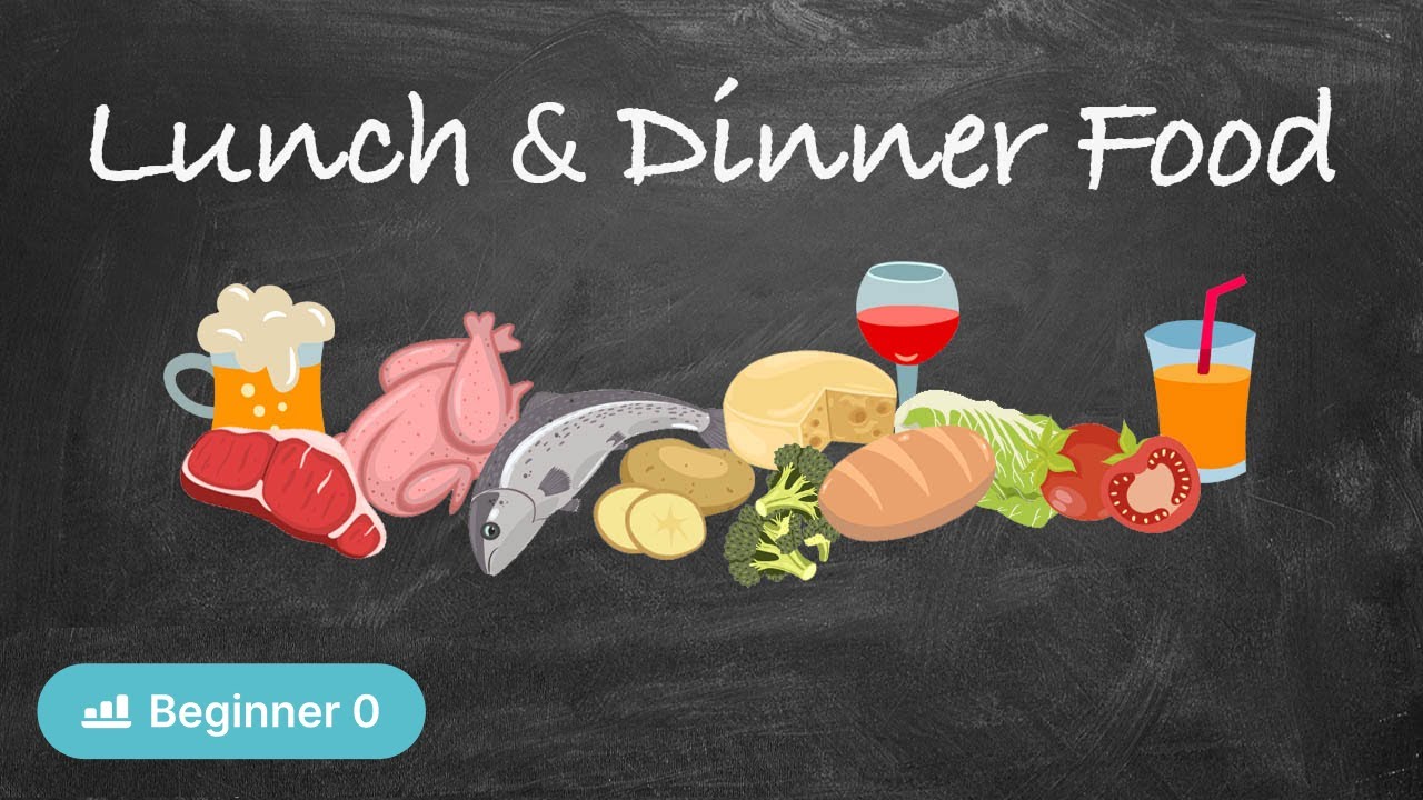 Food for Lunch and Dinner (Russian with Comprehensible Input - Zero Beginner)