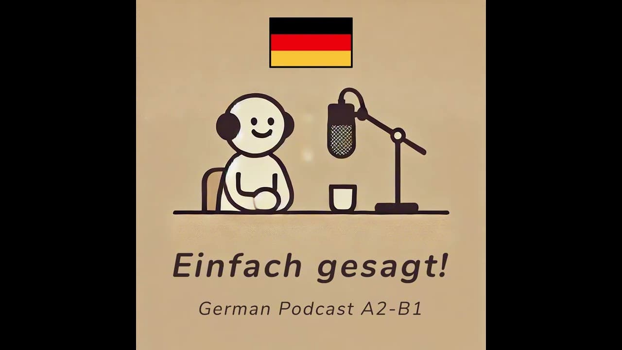 Learn German Listening – Easy German Podcast for Beginners | Folge 77:  Fragen im Bewerbungsgespräch