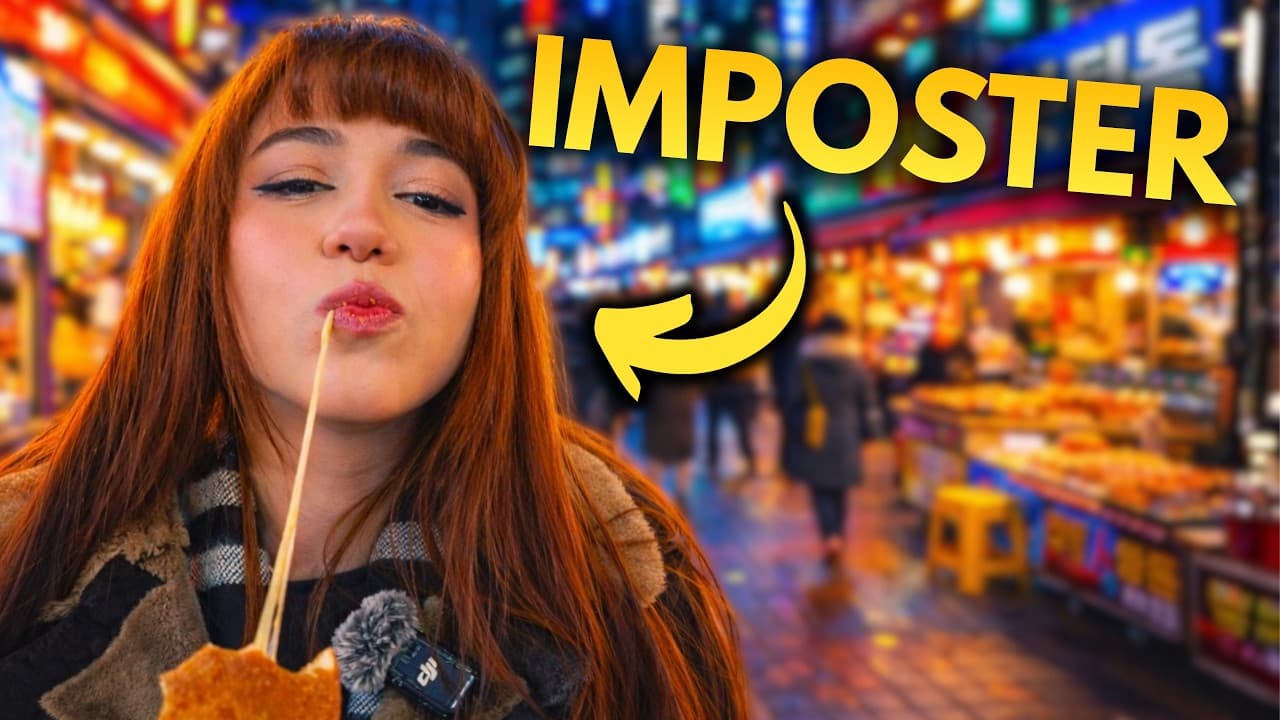 Easy Spanish Vlog: Colombian Girl Pretends She's Korean