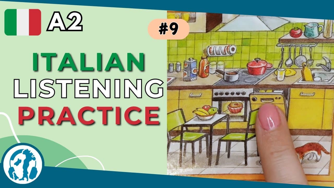 🖼️ #9 | Kitchen (Italian for beginners)
