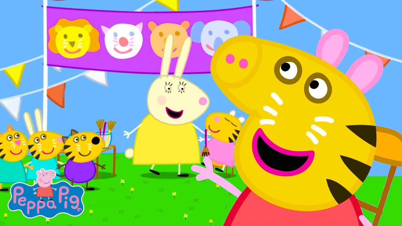 🎉 学校游园会真有趣！恐龙气球惊喜 | 小猪佩奇 | 儿童卡通片