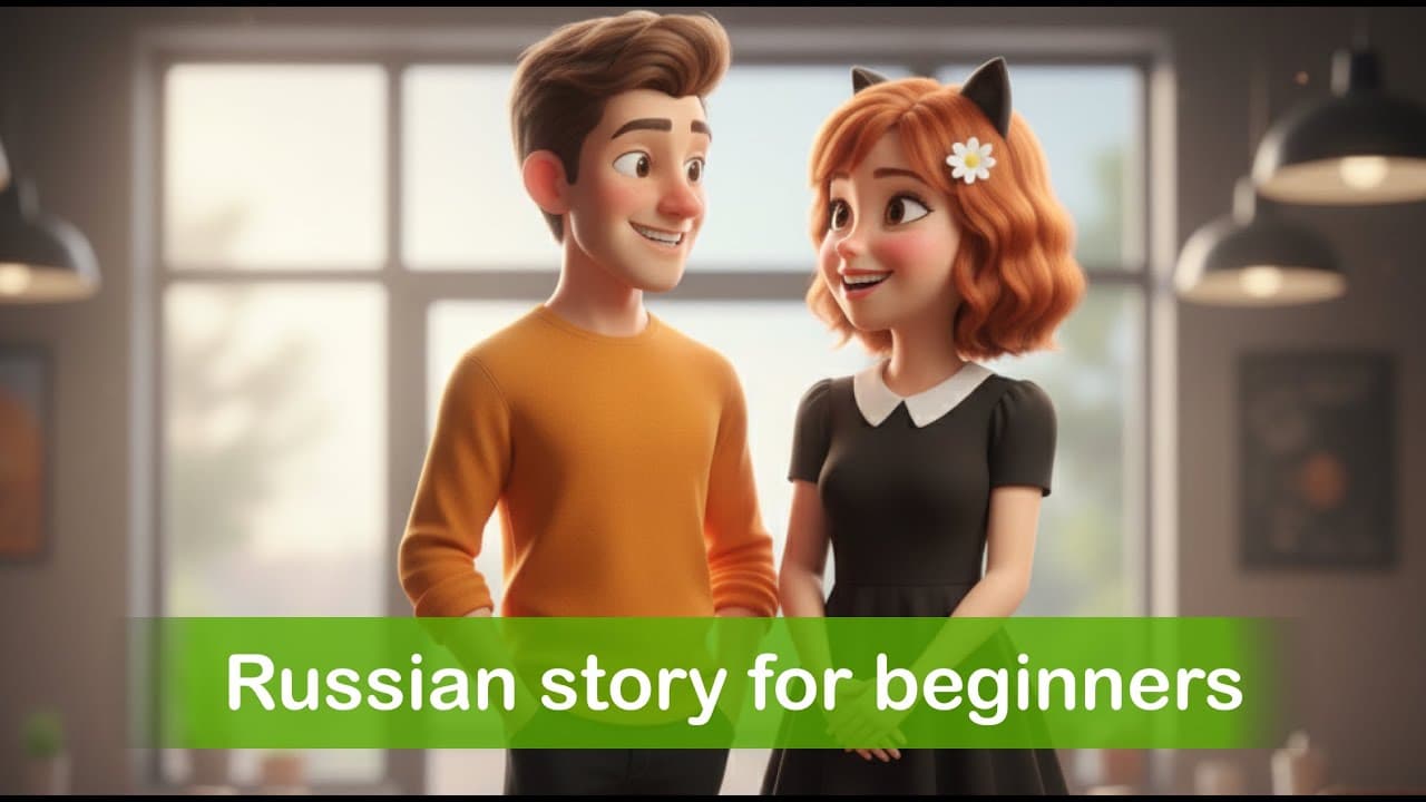 Learn Russian with a Story (A1): Our Cinema Plan! | Slow Russian for Beginners