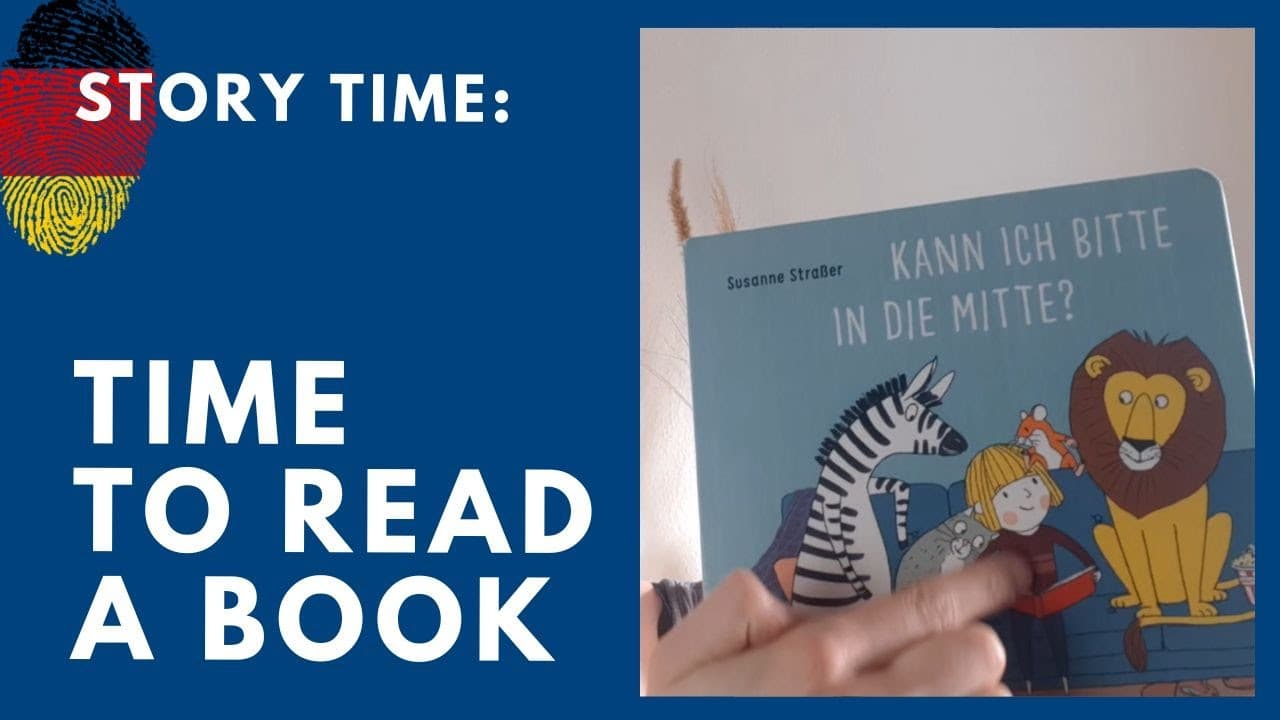 Read and Learn Geman with (children) books | easy and comprehensible German