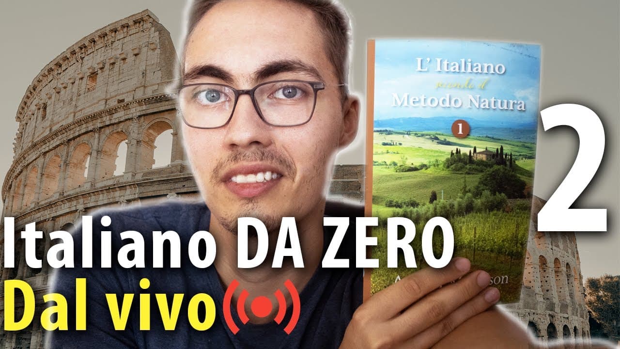 Italiano DA ZERO 2 - Cities and countries - Italian for absolute beginners LIVE