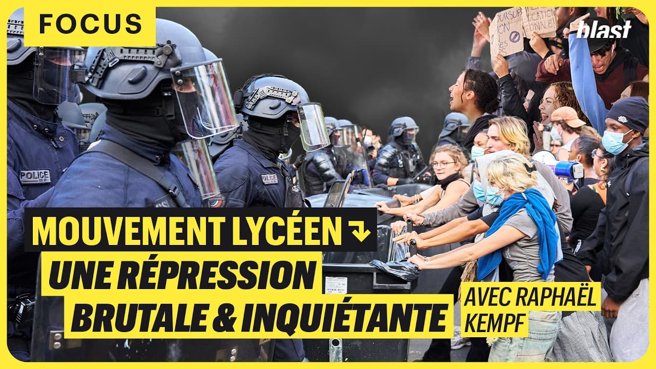 MOUVEMENT LYCÉEN : UNE RÉPRESSION BRUTALE ET INQUIÉTANTE