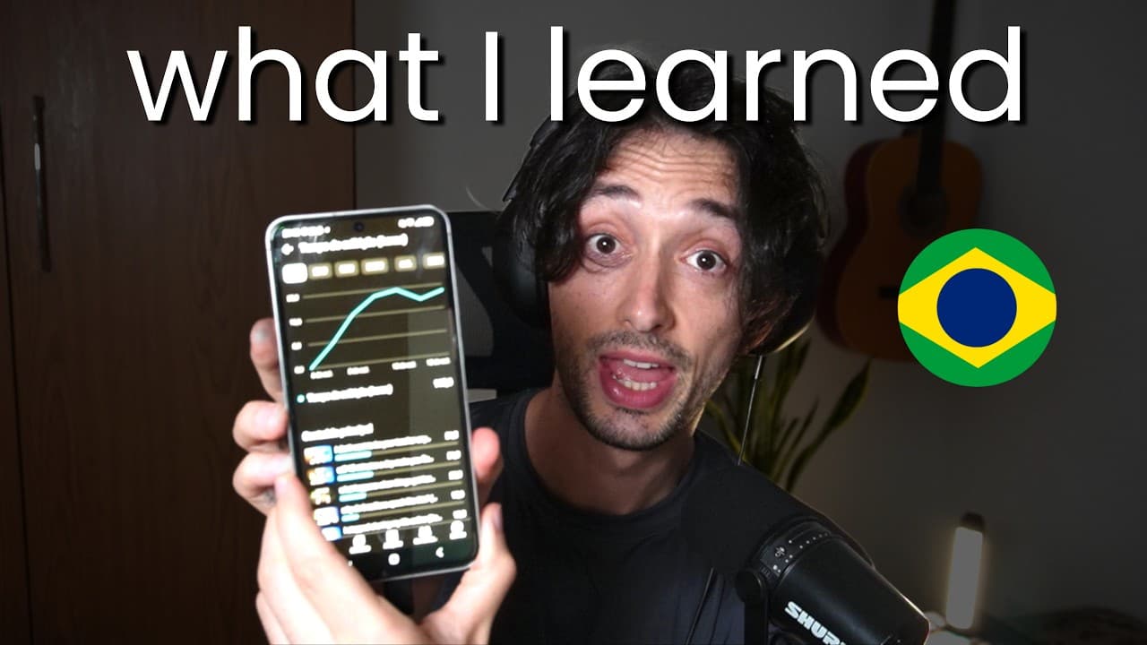 I recorded 7 videos in 7 days