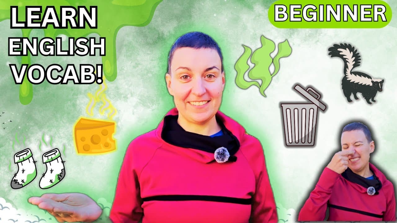 Let's Talk About Stinky Things 🤢 | English for Beginners (Episode 1)