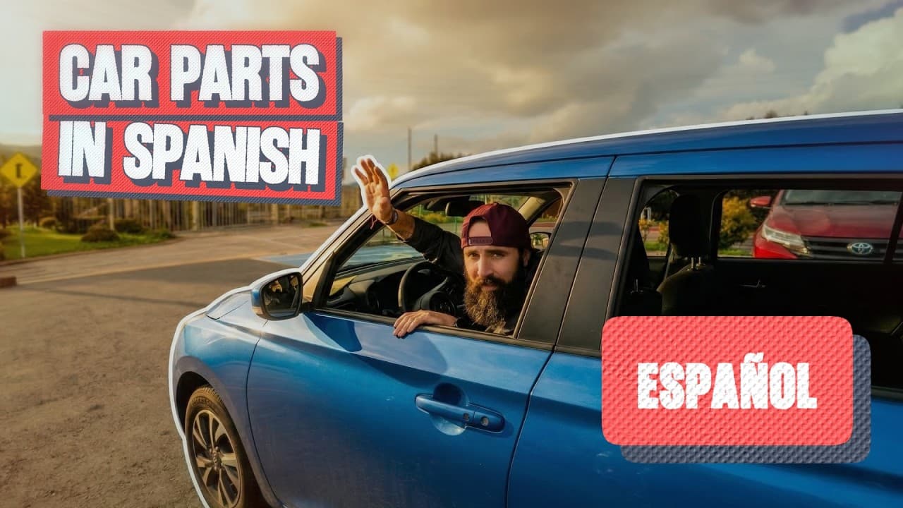 Learn Spanish Inside a Car - Real Life Spanish