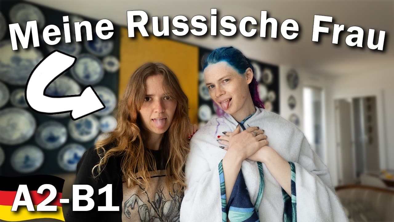 Haare Färben und Quatschen: Umzug nach Deutschland, Studium und Visum / A2 B1 Comprehensible Input