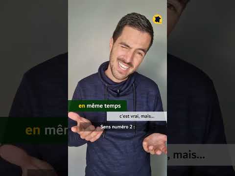 ❌ Ne dis pas : "AU même temps"