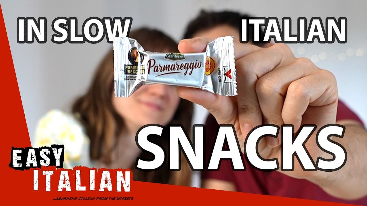 Italian Snacks in Slow Italian | Super Easy Italian 65