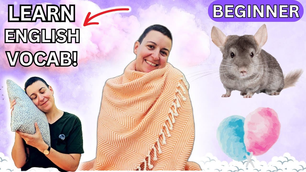 Let's Talk About Soft Things! ☁️🐇 | English for Beginners (Episode 2)