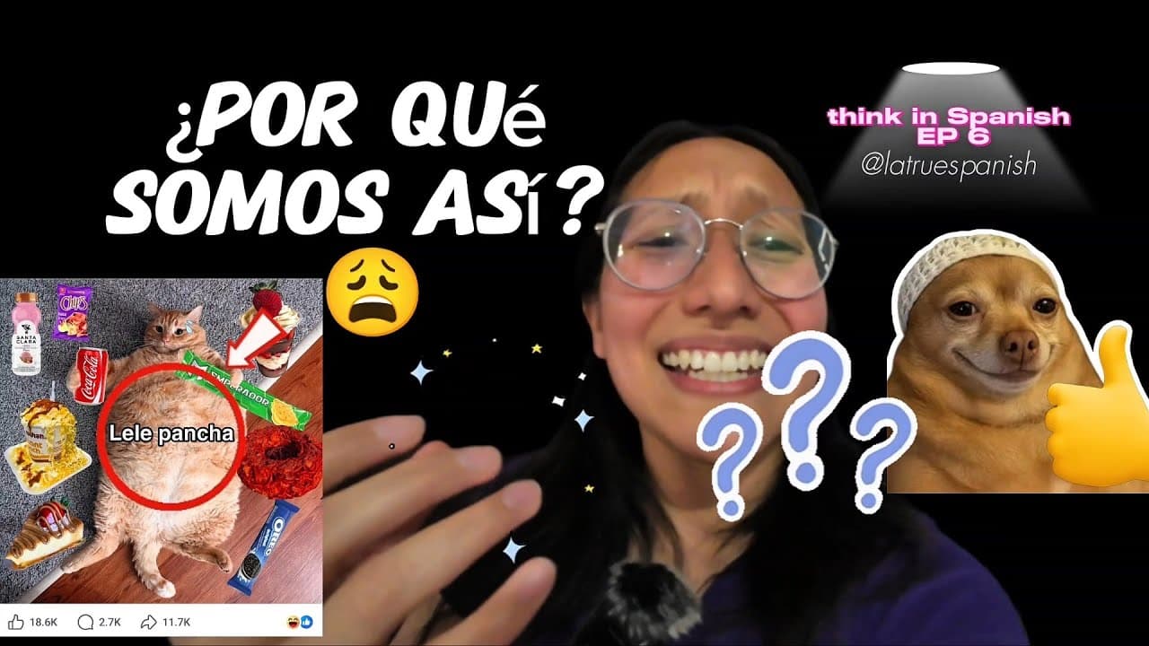Learning Spanish Through Mexican Memes (Food, Dads & Zero Self-Control) | ⚪Think in Spanish #6
