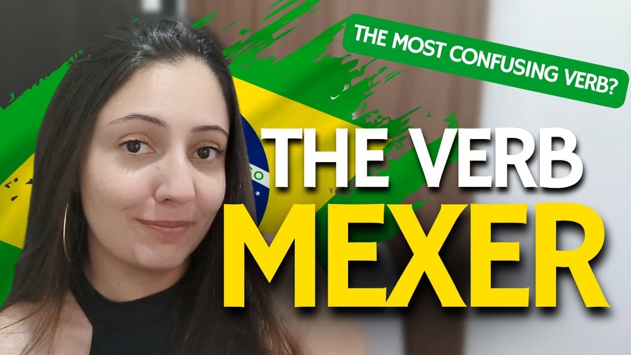 Easy Portuguese Listening Practice | The Many Meanings of “Mexer”