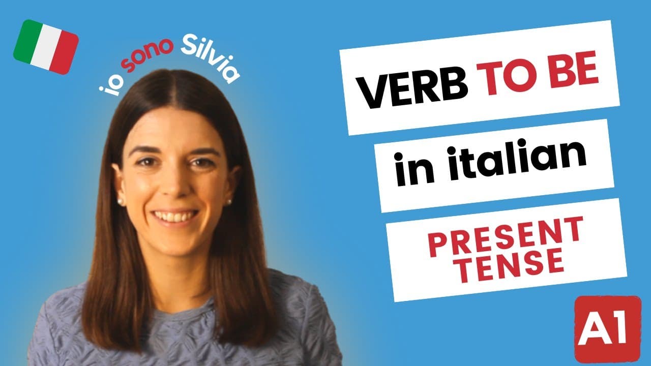 Italian Lesson for Beginners |  VERB TO BE - PRESENT TENSE | Verbo essere