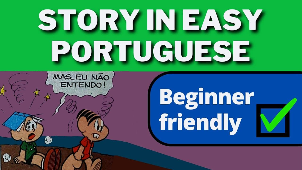 BRAZILIAN PORTUGUESE LESSON - COMPREHENSIBLE INPUT