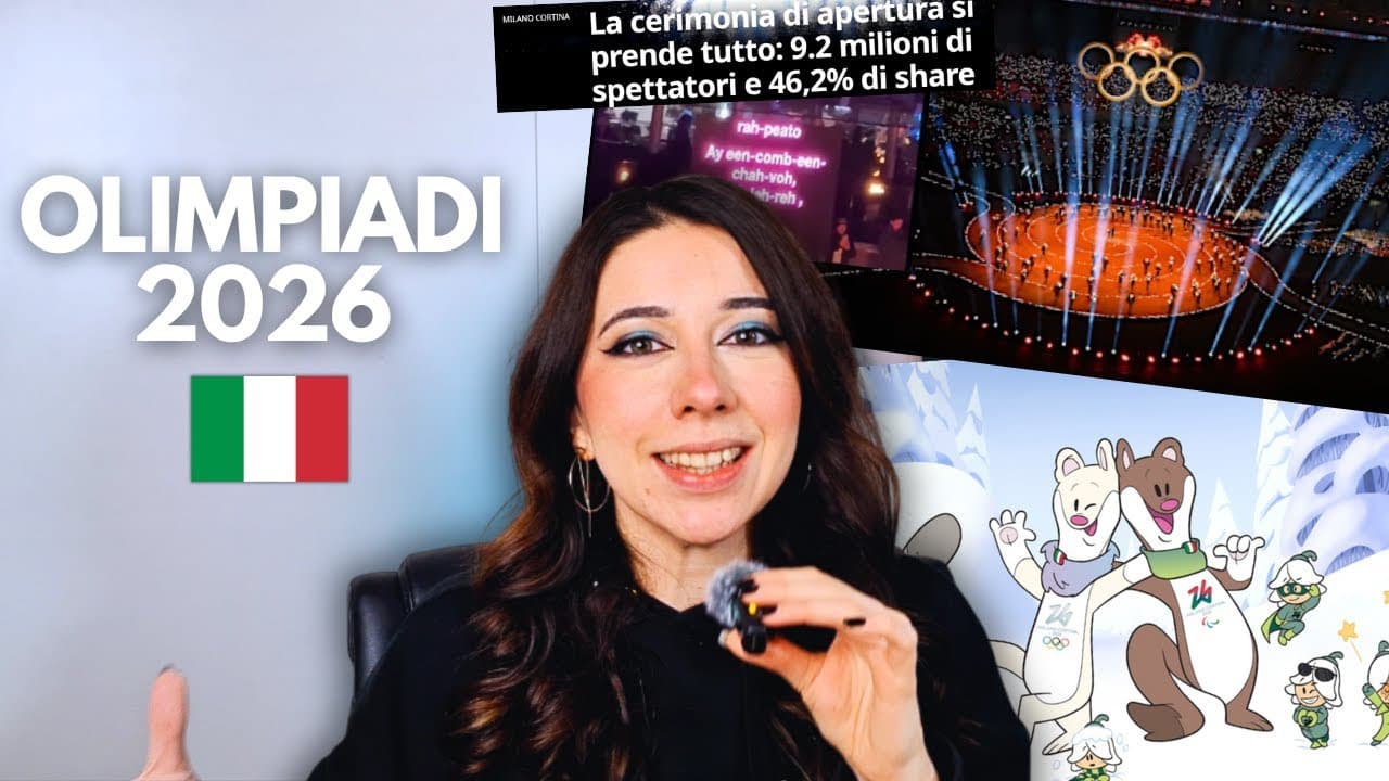 Olimpiadi Milano Cortina 2026 - Impara Italiano con Input Lento [with English Subtitles]
