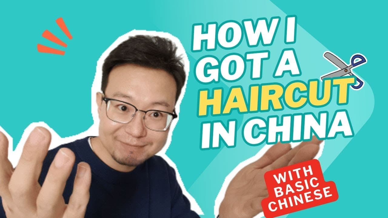 Can You Get a Haircut in China with Basic Chinese? | Real Chinese in Action | Beginner level