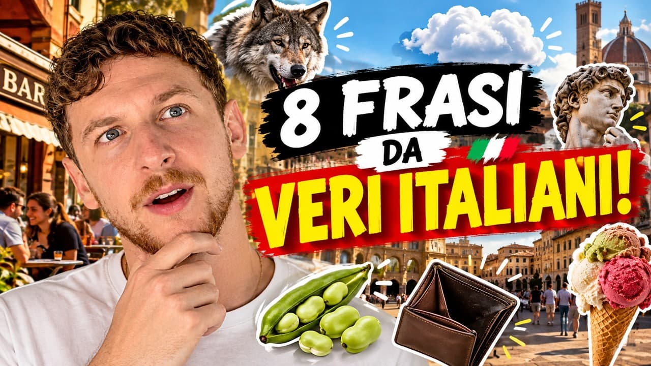 8 Espressioni Che TUTTI Gli Italiani Usano