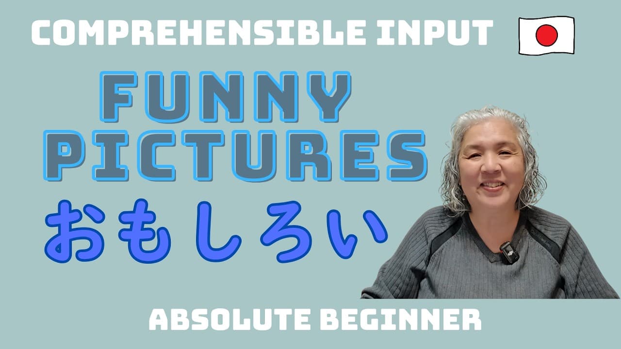 🇯🇵 Absolute Beginner Japanese Comprehensible Input |Immersion from Zero - 14 weird photos 1| Picture