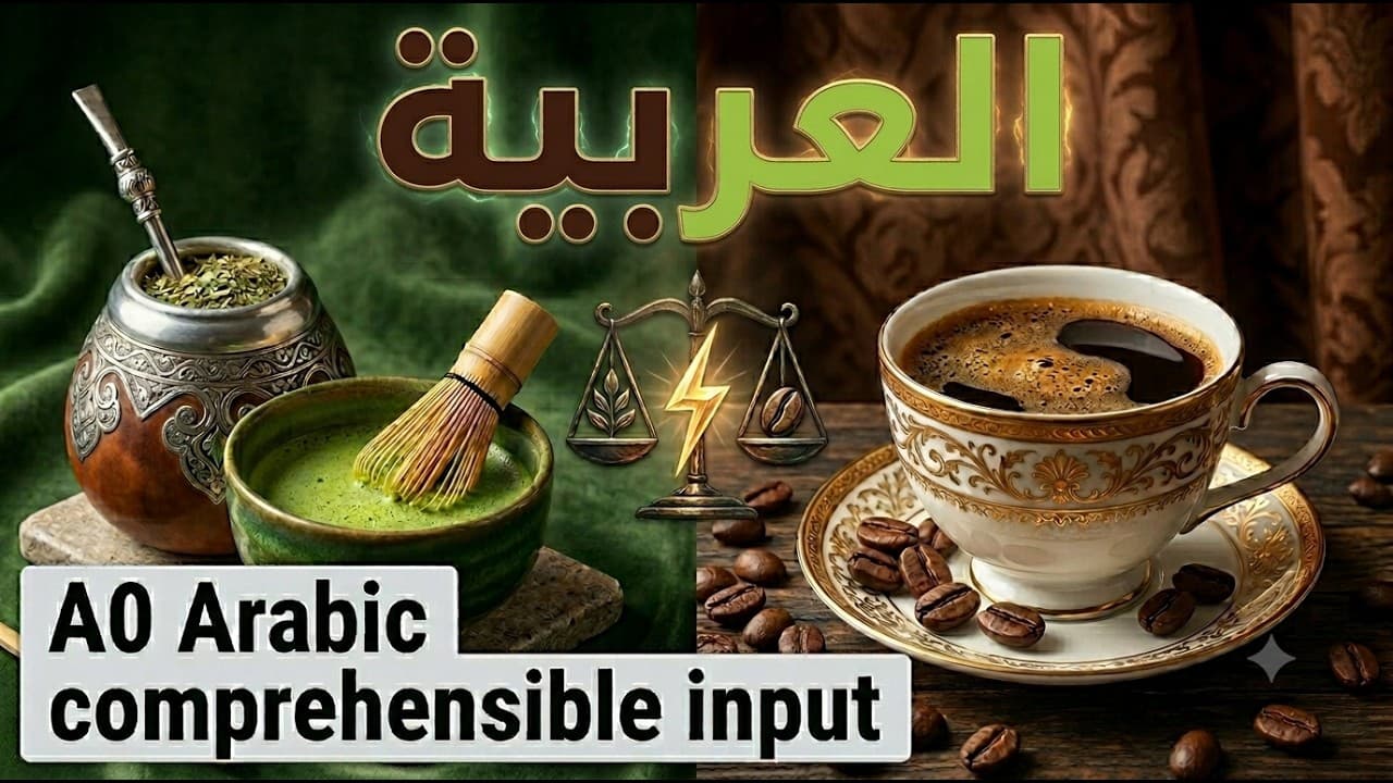 Caffeine Drinks! (Comprehensible Arabic A0)