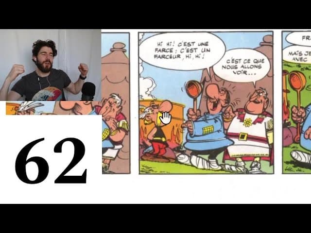 Learn French with ASTERIX #62