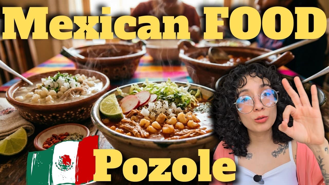 Learn Mexican Food Vocabulary: POZOLE & Street Food! 🍲🇲🇽 (Spanish Listening Practice)