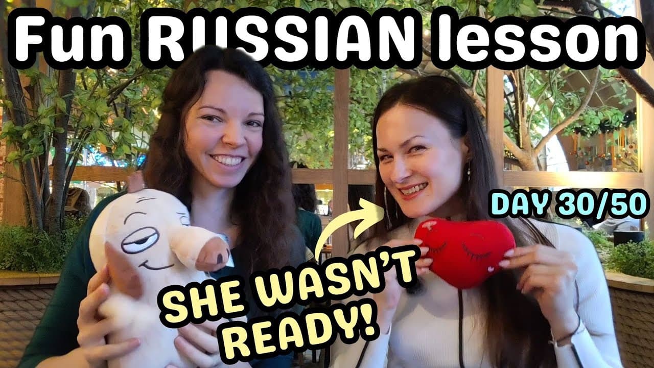 Learn Russian through Word Games & Natural Conversation | Beginner Listening Practice (A2+) — Day 30