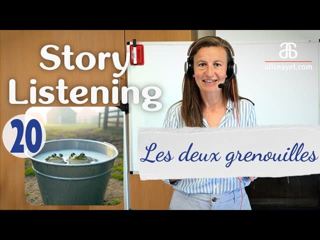 Story Listening #20 Les deux grenouilles, une histoire d'Adama Giedd
