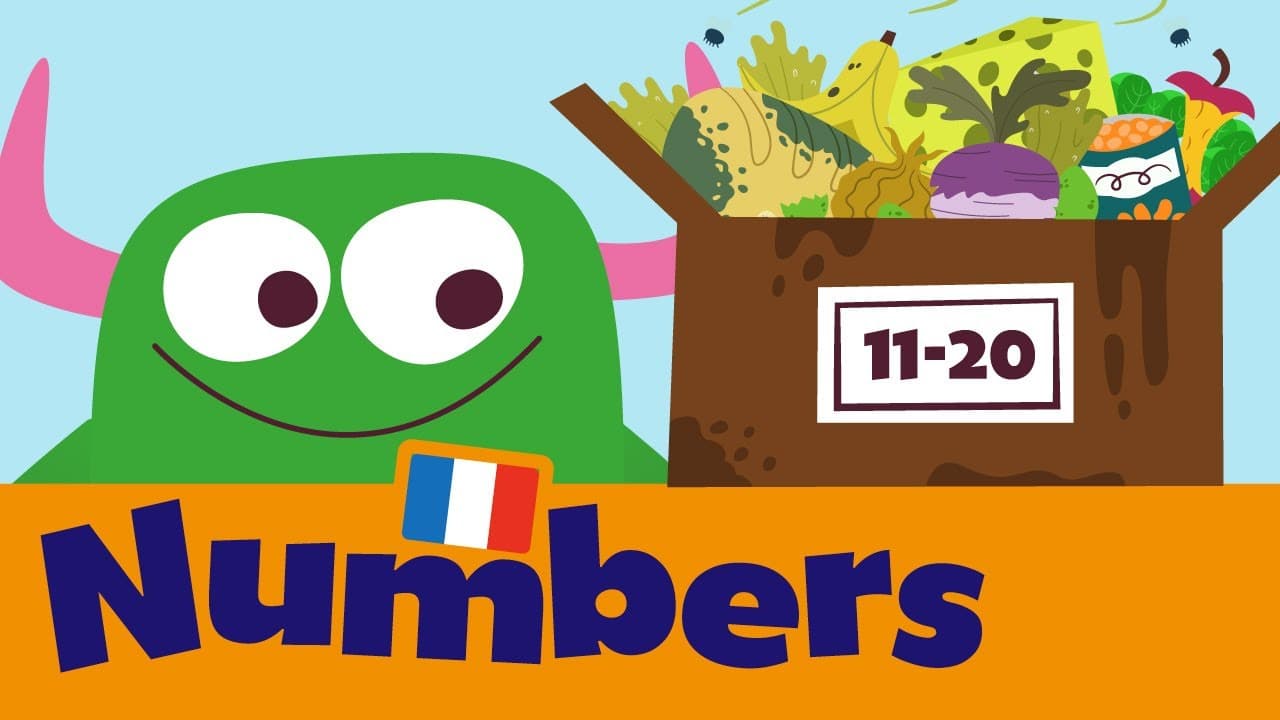 Numbers 11-20 in French: Les Nombres 🔢 | Blabber Beasts