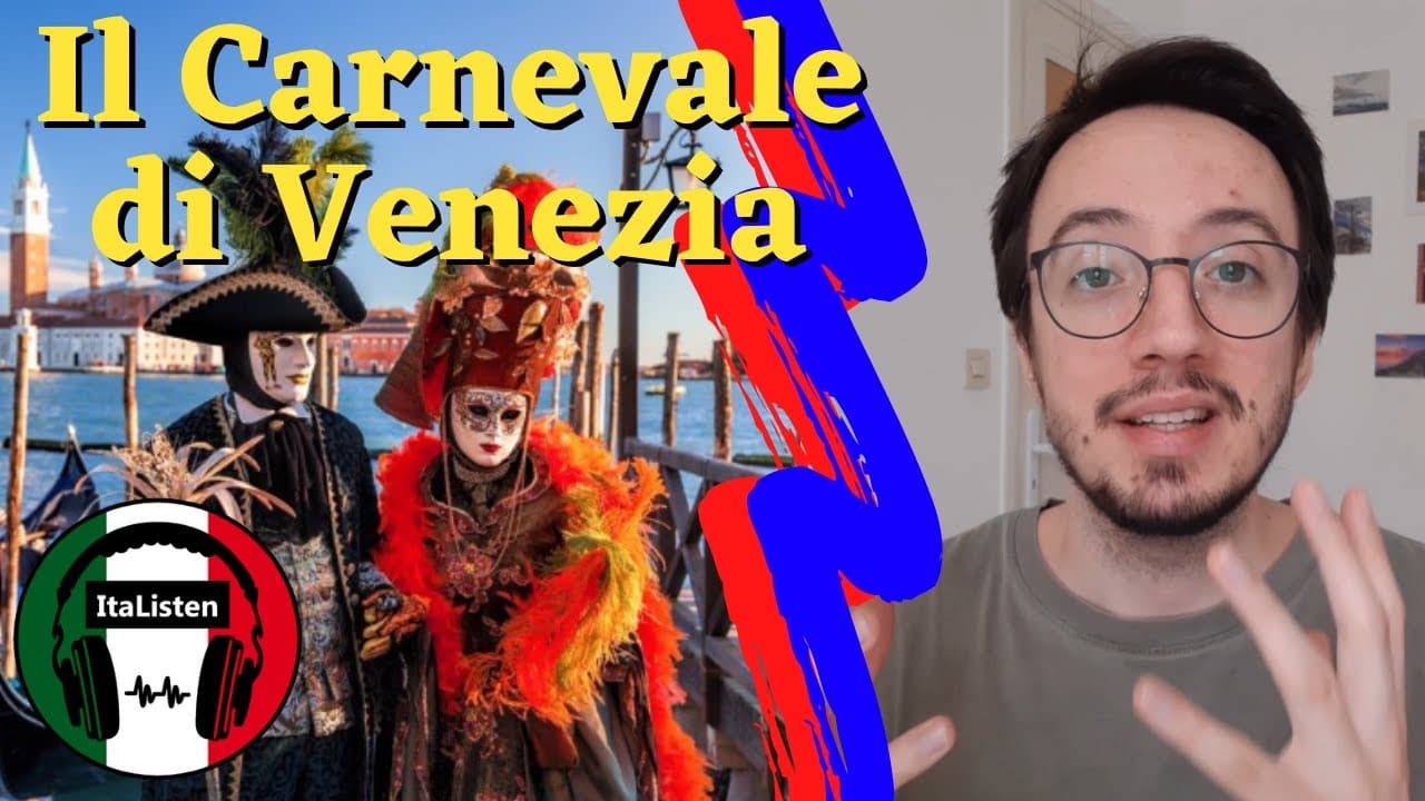 Il Carnevale di Venezia [ITA listening] sub IT/EN