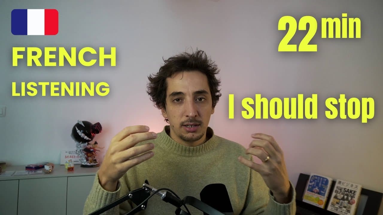 Should I stop my videos ? - Intermediate French