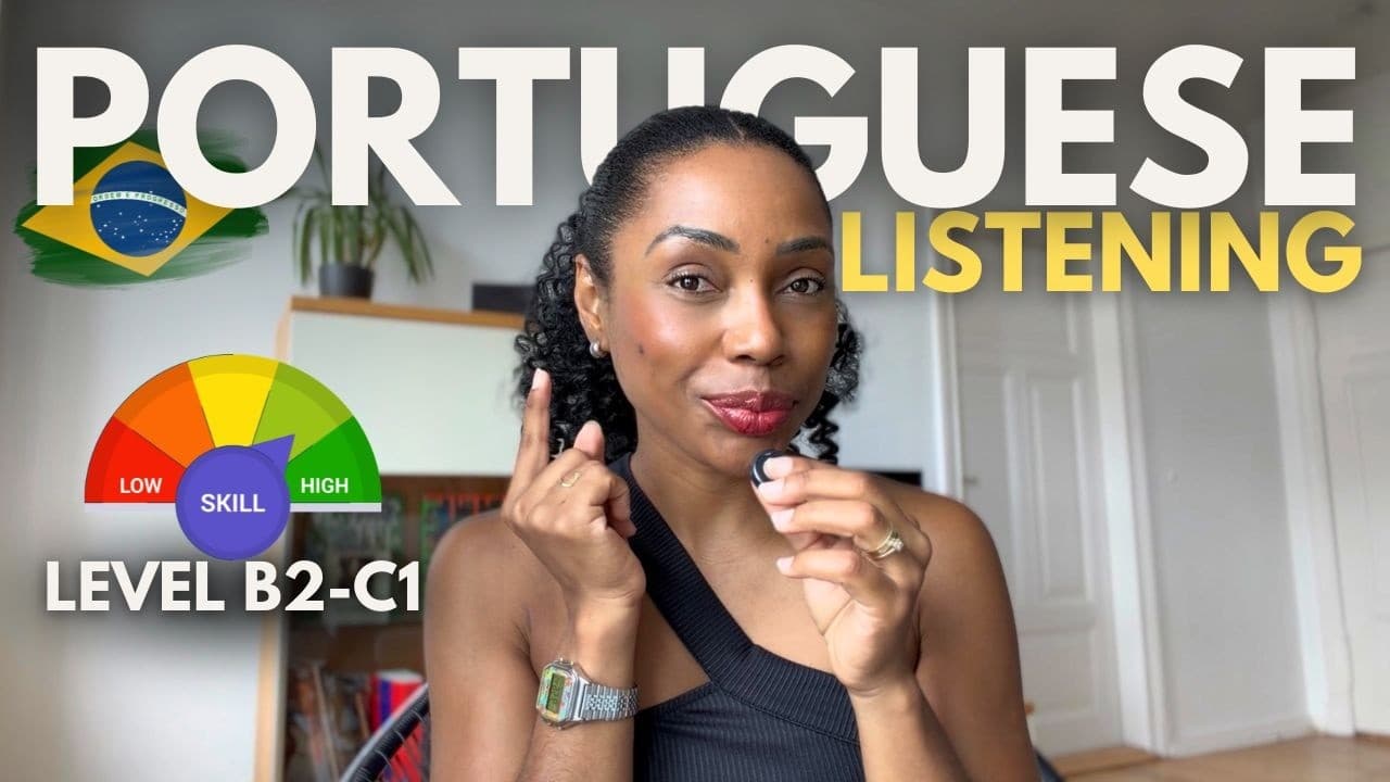 Advanced Brazilian Portuguese Listening Practice | How I Became a Teacher | Learn Brazilianese