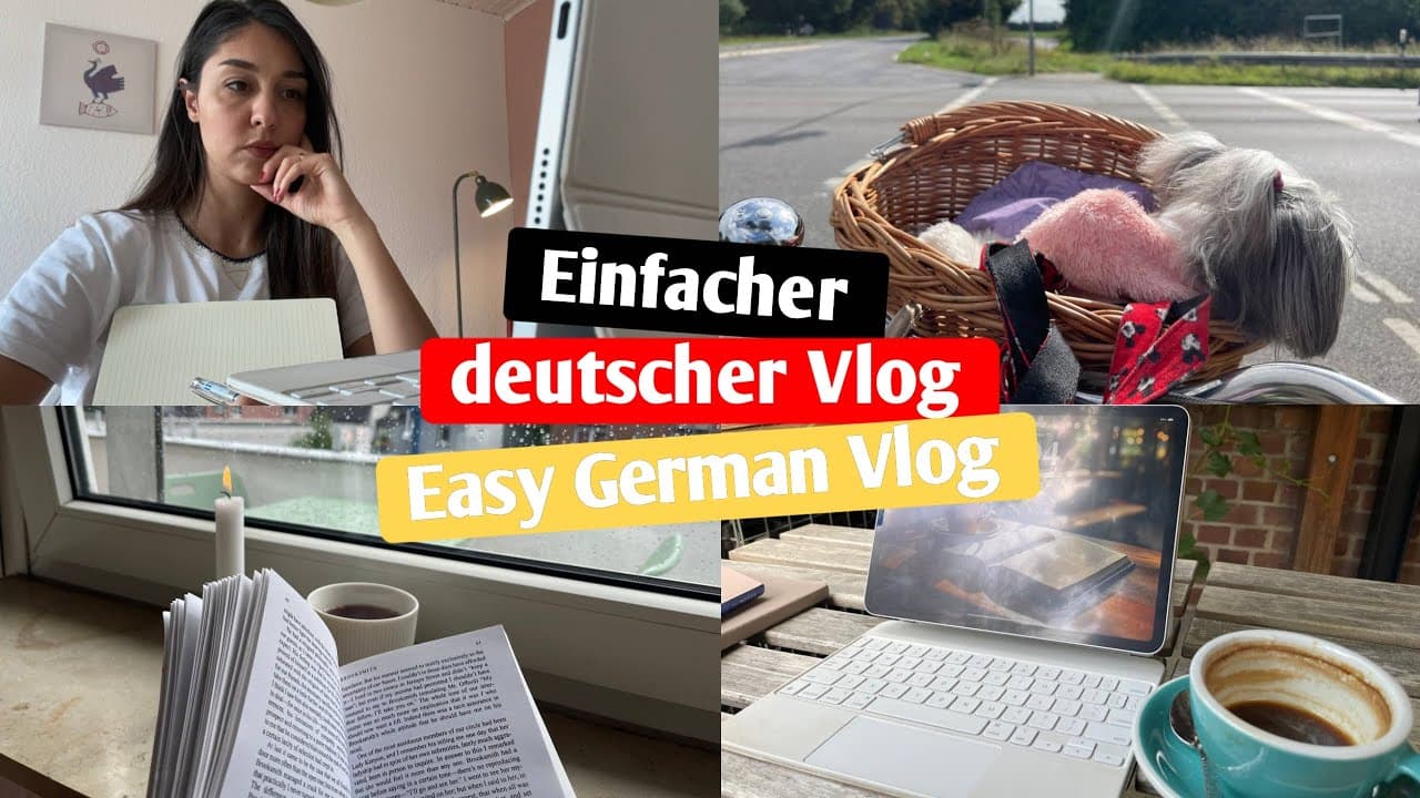 Einfacher deutscher Vlog