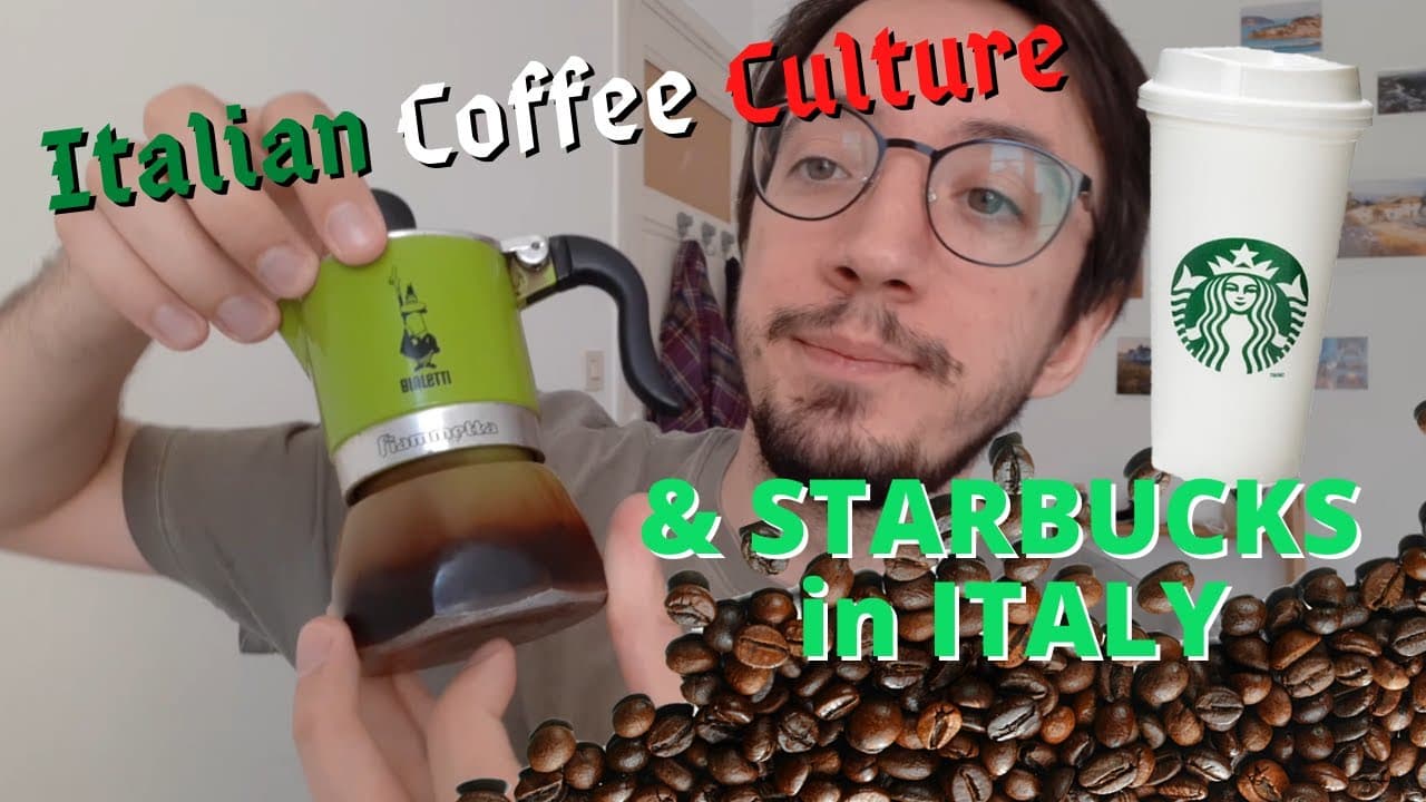 Perché è così importante il CAFFÈ in ITALIA? + Starbucks in Italia [ITA listening] sub IT/EN