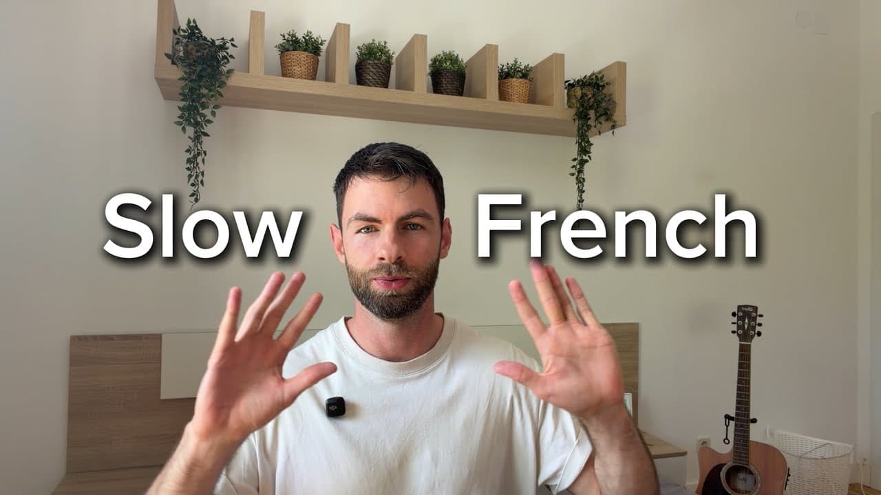 SLOW FRENCH #32 | Eyesight improvement 