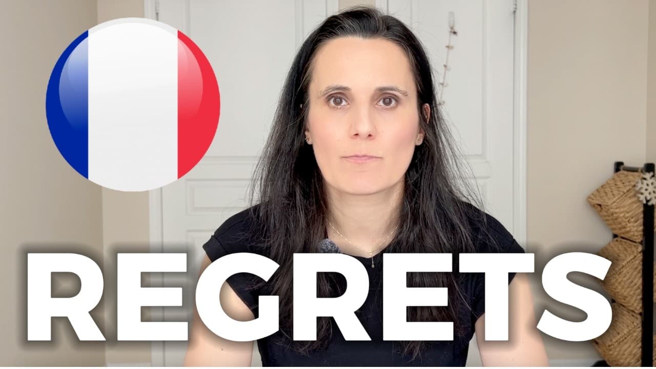 « J'aurais dû... » : Ne fais plus d'erreurs pour exprimer tes REGRETS en français !