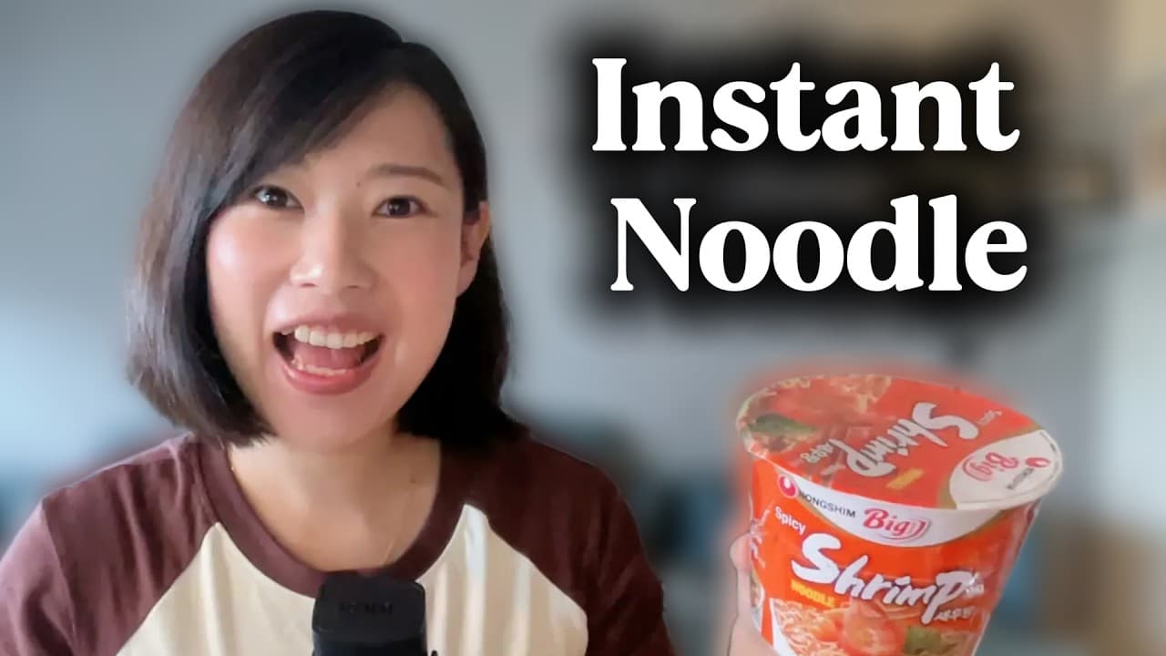 HSK 3 Chinese Listening/ Instant Noodles/Comprehensible Input