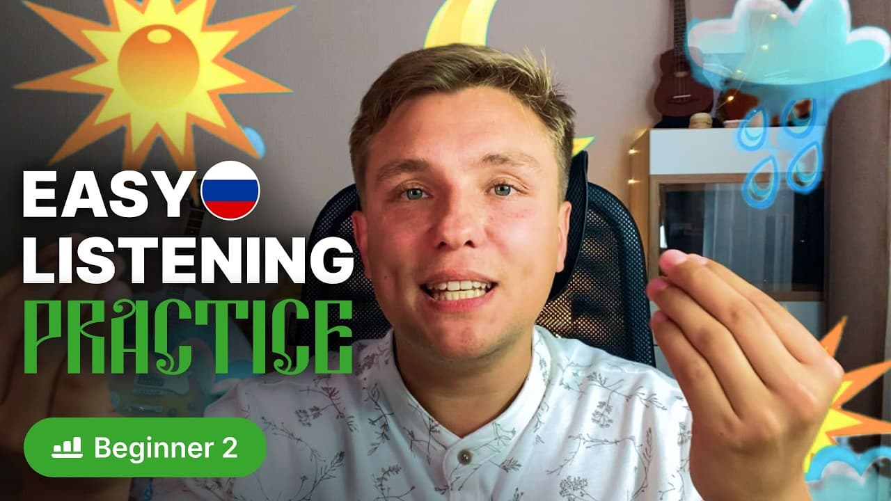 How to Talk About the Weather in Russian.