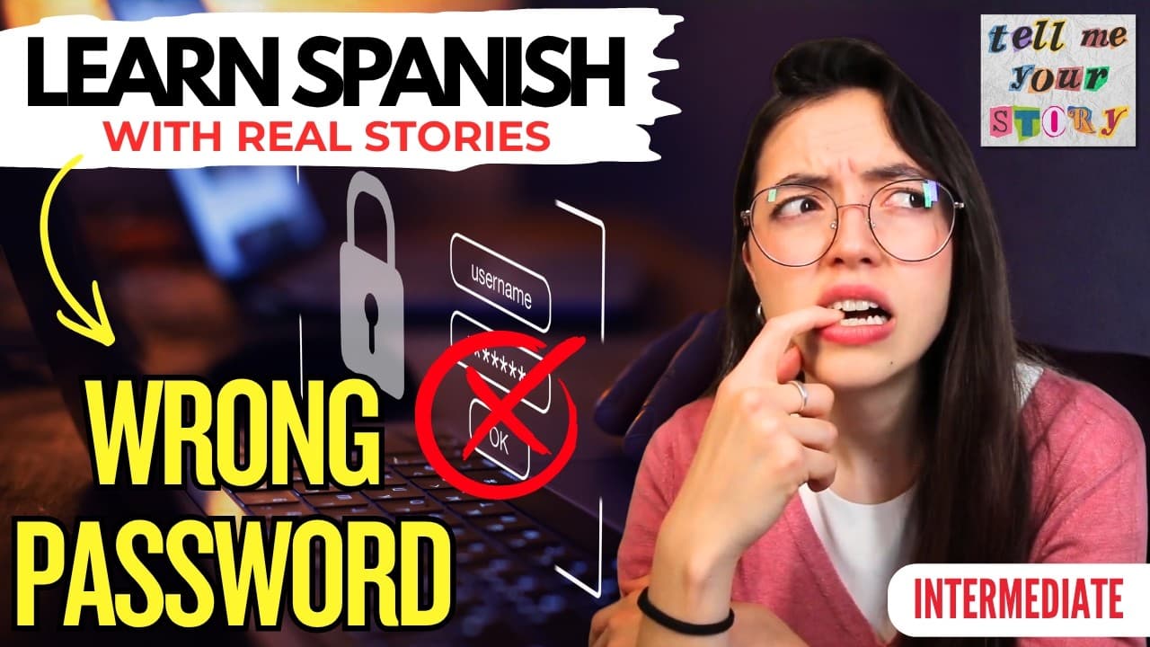 The Ultimate Digital Nightmare: Forgetting Your Password | Slow Spanish Podcast Ep#94