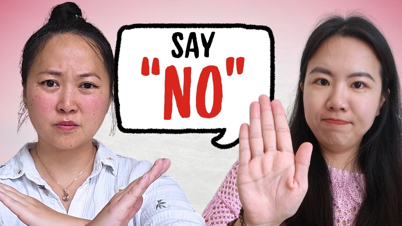 Better ways to say NO |  intermediate Chinese | Comprehensible input