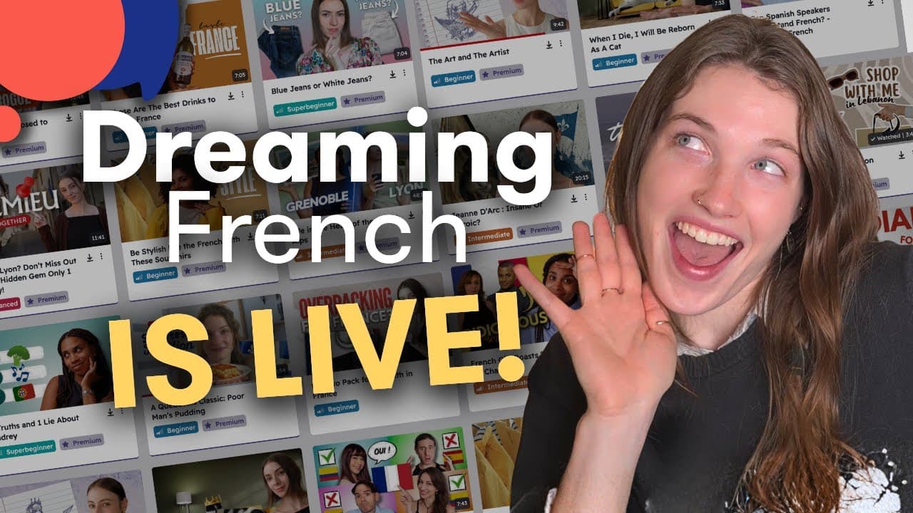 Dreaming French Is LIVE!